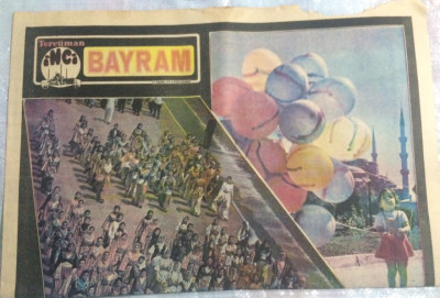 Tercüman Gazetesi İnci Magazin Eki 17 Ekim 1974 - Bayramı Seyran Edenler GZ21868 - 1