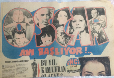Tercüman Gazetesi İnci Magazin Eki 2 Mart 1976 - Oskar Bu Yıl Kimlerin Olacak GZ21798 - 1