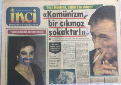 Tercüman Gazetesi İnci Magazin Eki 20 Ocak 1984 - NilüferNikah Defterini Bir Kere Daha Açacağım GZ21757 - 1