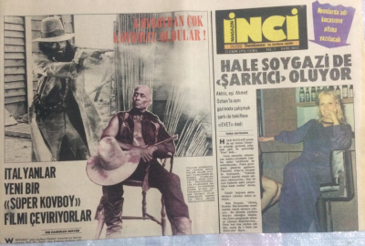 Tercüman Gazetesi İnci Magazin Eki 22 Ekim 1976 - Hale Soygazi Şarkıcı Oluyor GZ21739 - 1
