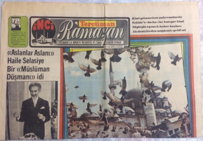 Tercüman Gazetesi İnci Magazin Eki 23 Eylül 1974 - Aslanlar Aslanı Haile Selasiye Bir Müslüman Düşmanı İdi GZ21880 - 1