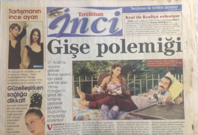Tercüman Gazetesi İnci Magazin Eki 6 Aralık 2005 - Yılmaz Erdoğan,Gişe Polemiği GZ21763 - 1