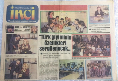 Tercüman Gazetesi İnci Magazin Eki 9 Mayıs 1984 - Yeşilçamda Eski Çamlar Bardak Oldu GZ21878 - 1
