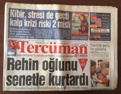 Tercüman Gazetesi İnci Ramazan Eki İle 22 Ekim 2005 - Pakistan Deprem Bölgesine 100 Milyon Türk Yardımı GZ10493 - 1