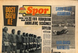 Tercüman Gazetesi İnci Spor Eki 1 Mart 1973 - FİFA Asbaşkanı Andrejeviç Eksiğimizi Söyledi GZ160781 - Gökçekoleksiyon