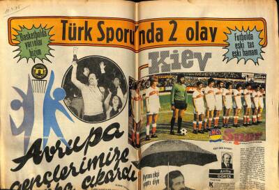Tercüman Gazetesi İnci Spor Eki 10 Nisan 1975 - Ercan Aktuna , Futbol Dağarcığını Arttırıyor GZ69137 - 2