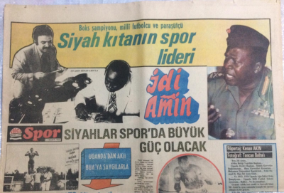 Tercüman Gazetesi İnci Spor Eki 11 Mart 1976 - İdi Amin Siyahlar Sporda Büyük Güç Olacak GZ21699 - 1