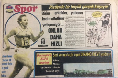 Tercüman Gazetesi İnci Spor Eki 13 Mart 1975 - Galatasarayın Yarası, Bursaspora Kupa Reçetesi GZ21705 - 1