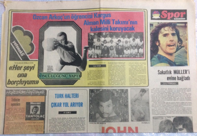 Tercüman Gazetesi İnci Spor Eki 18 Aralık 1975 - Sakatlık Mülleri Eve Bağladı GZ21703 - 1