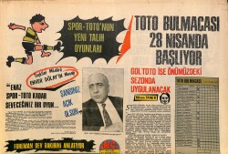 Tercüman Gazetesi İnci Spor Eki 22 Mart 1973 - M.Ali Clay Frazier'den Daha Kuvvetli Ve Daha Tekniktir GZ160652 - Gökçekoleksiyon