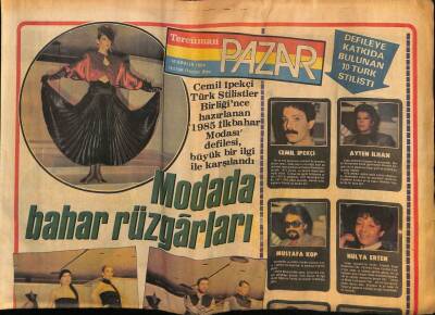 Tercüman Gazetesi Pazar Eki 16 Aralık 1984 - Haldun Dormen Ve Paradiso GZ75878 - 1
