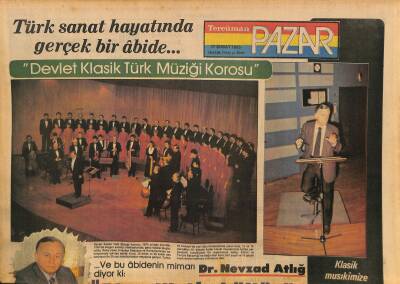 Tercüman Gazetesi Pazar Eki 17 Şubat 1985 - Tarık Gürcan Benim Konuştuğum Türkçeyi Hiç Kimse Yönlendiremez GZ126090 - 1