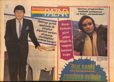 Tercüman Gazetesi Pazar Eki 24 Şubat 1985 - Ferdi Özbeğen Bir Gün Beni de Geçecek Biri Çıkacaktır GZ126781 - 1