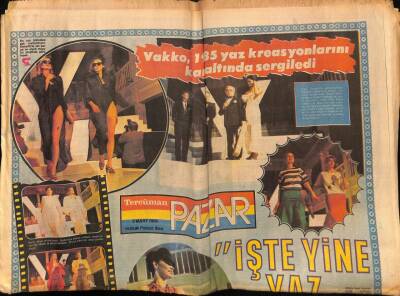 Tercüman Gazetesi Pazar Eki 3 Mart 1985 - Sezer Güvenirgil Karınca Olmak İsterdim GZ75901 - 1