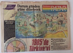 Tercüman Gazetesi Pazar Eki 30 Aralık 1984 - 1985 de Türkiyeyi Neler Bekliyor GZ13274 - 1