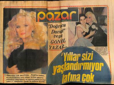 Tercüman Gazetesi Pazar Eki 9 Haziran 1985 - Gönül Yazar, Basından Çok Dertliyim GZ75888 - 1