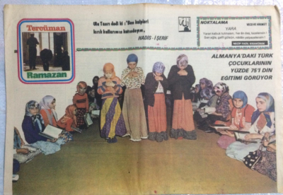 Tercüman Gazetesi Ramazan Eki 2 Eylül 1977 - Ayhan Işık Ekranların Kahraman Polisi Olacak GZ21350 - 1