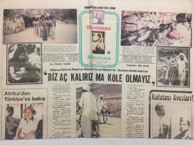 Tercüman Gazetesi Ramazan Eki 28 Ağustos 1978 - Afrikadan Türkiyeye Bakış GZ47240 - 1