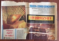 Tercüman Gazetesi Ramazan Eki 6 Eylül 1976 - Hacer-i Esved Çerçevesi GZ10712 - 2