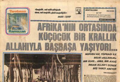 Tercüman Gazetesi Ramazan Eki 8 Eylül 1977 - Adil Örs Ve Aykut Taluy Evlendi GZ91011 - 1