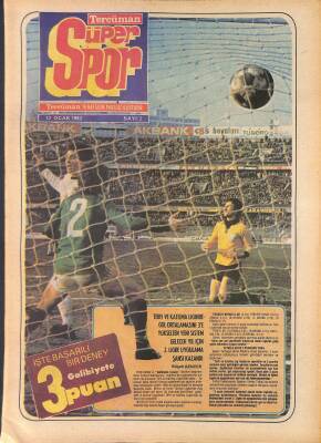 Tercüman Gazetesi Süper Spor Eki 12 Ocak 1983 - Büyük Atatürk Koşusuna Çanakkalede Düzenlenen Çok Sayıda Atlet Katıldı GZ126846 - 1