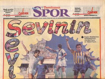 Tercüman Gazetesi Süper Spor Eki - Avrupada 4 Büyükler GZ127033 - 1