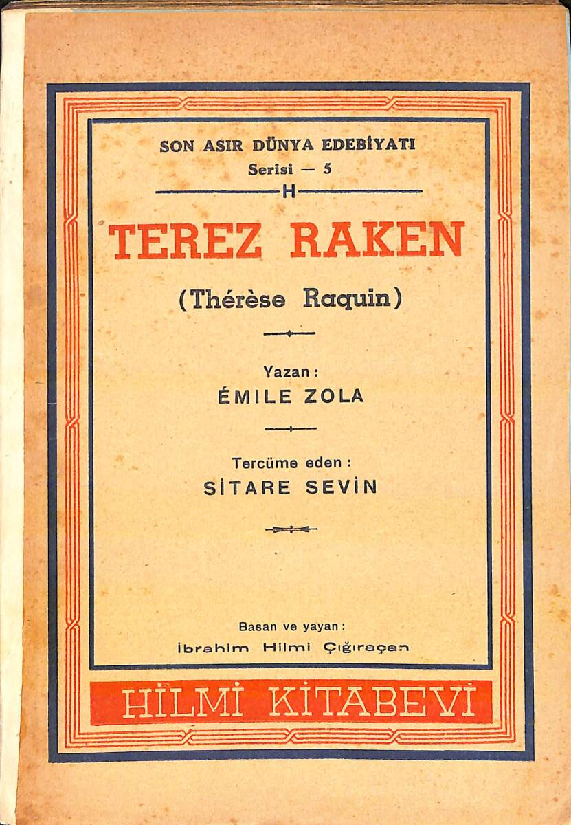 Terez Raken / Therese Raquin NDR94165 - 1