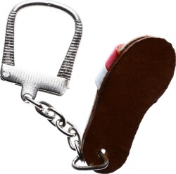 Terlik Formunda Eski Anahtarlık AKS1064 - 4