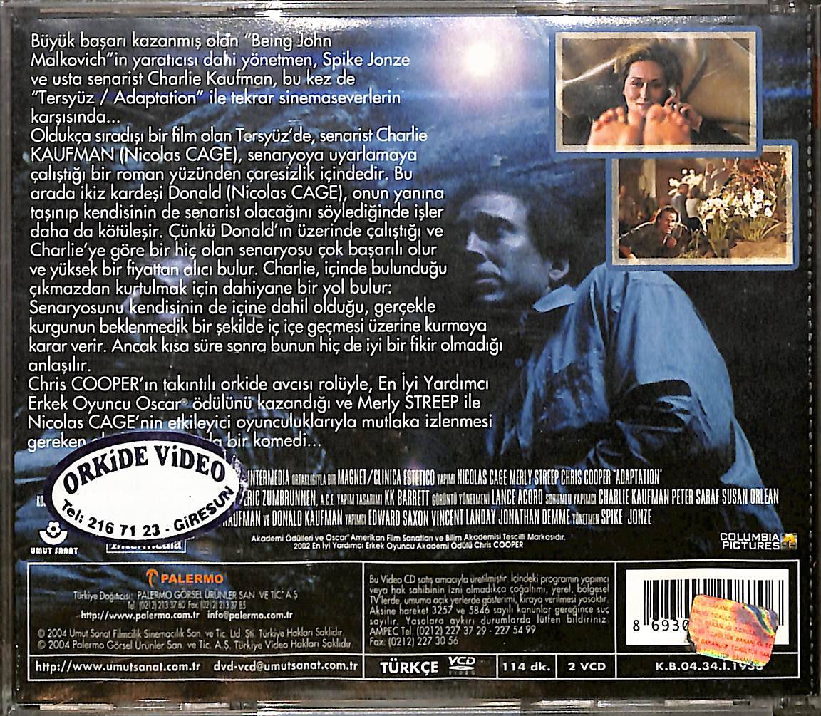 Tersyüz VCD Film VCD27329 - 2