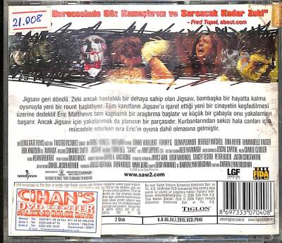 Testere 2 Saw 2 VCD Film (106) VCD20731 - 2