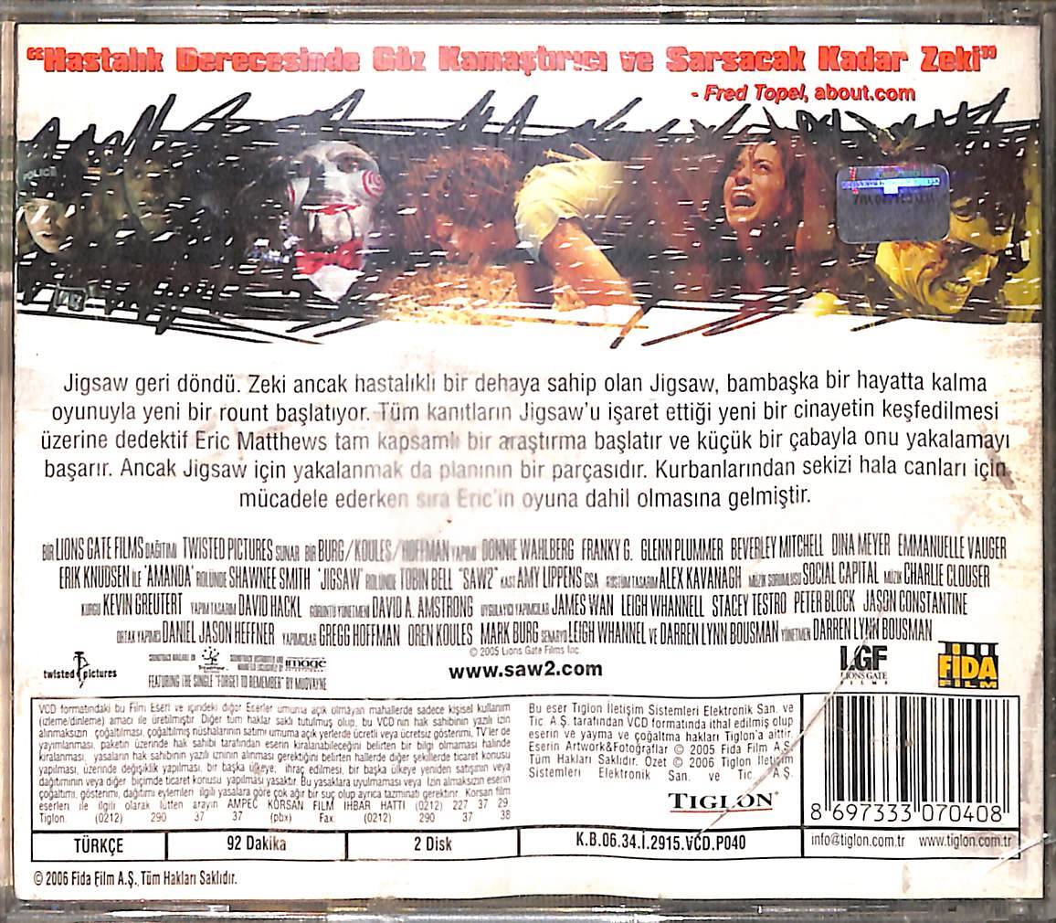 Testere II – Saw II (2005) Orjinal VCD Film VCD28330 - 2