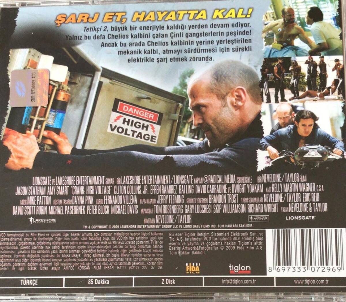 Tetikçi 2- Yüksek Gerilim VCD Film VCD8344 - 2