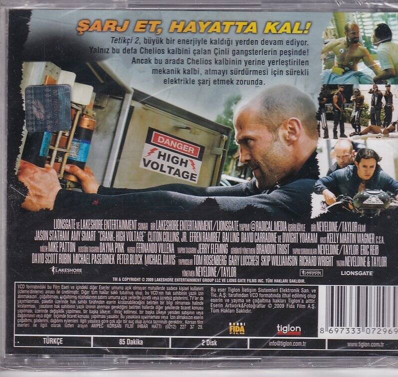 Tetikçi 2 Yüksek Gerilim VCD Film VCD9301 - 2