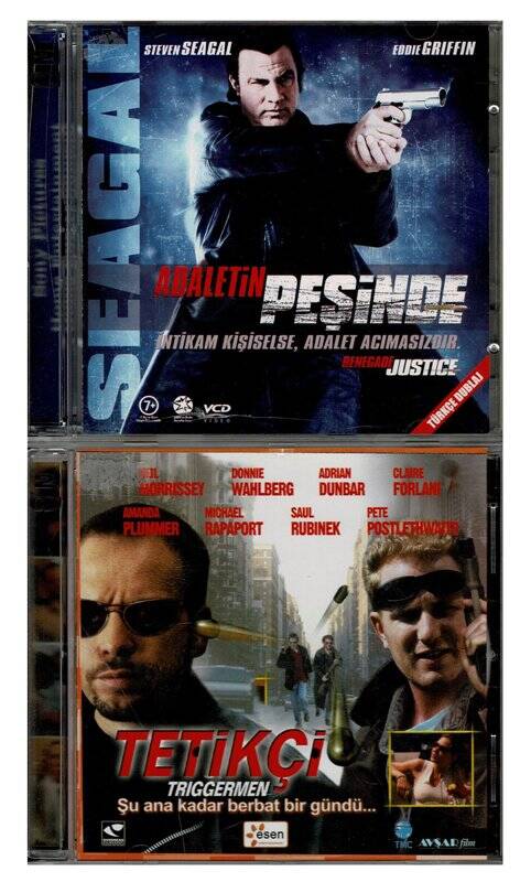 Tetikçi Adaletin Peşinde - 2 Adet VCD Film VCD711 - 1