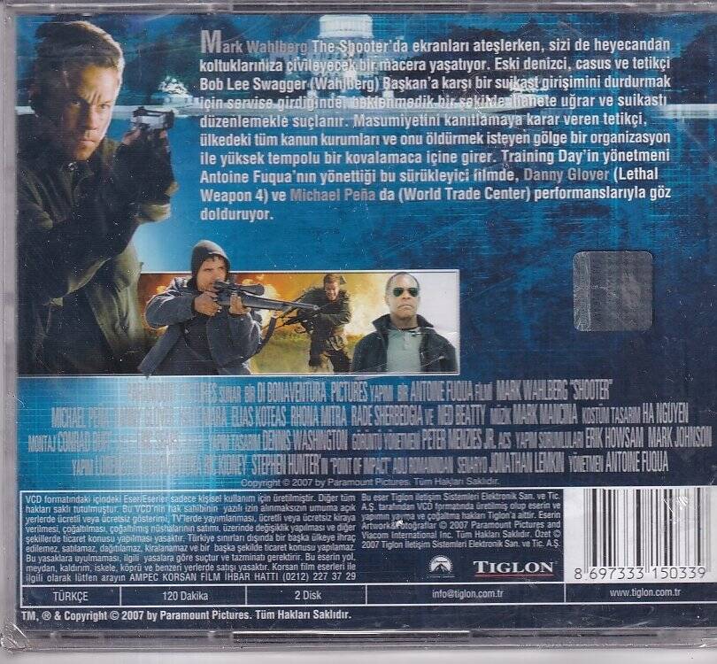 Tetikçi Shooter VCD Film VCD9172 - 2