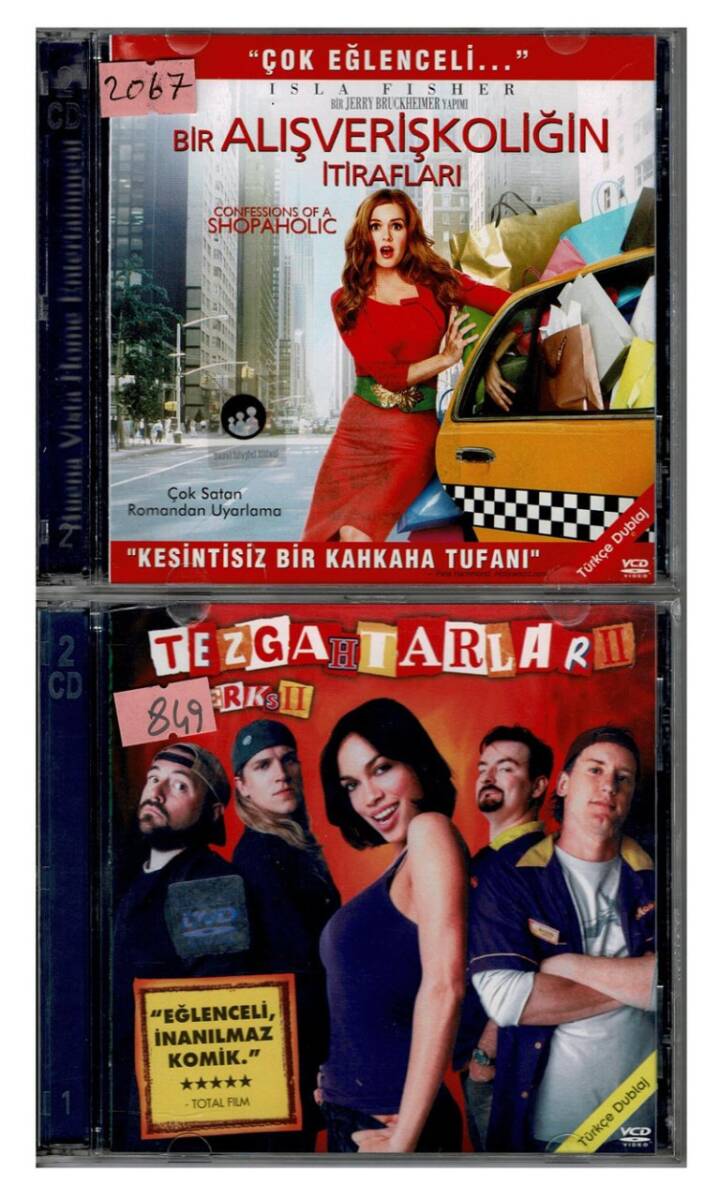 Tezgahtarlar 2 Bir Alışverişkoliğin İtirafları - 2 Adet VCD Film VCD343 - 1