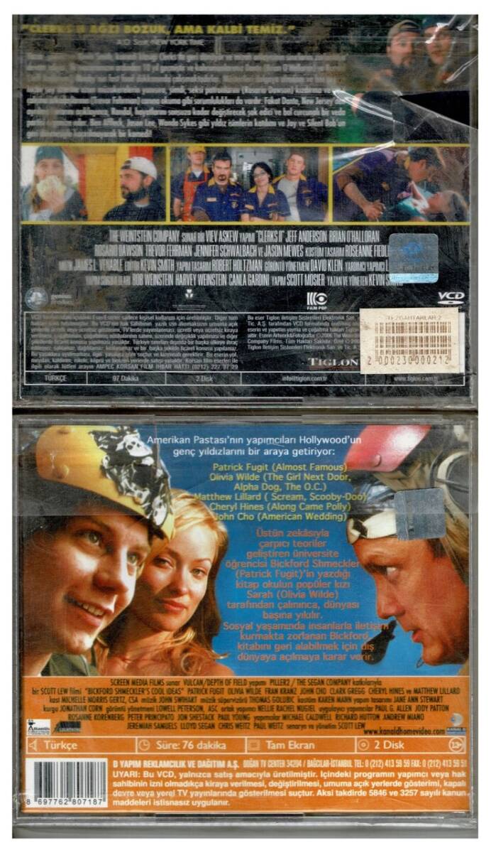 Tezgahtarlar II Parlak Zeka - 2 Adet VCD Film VCD970 - 2