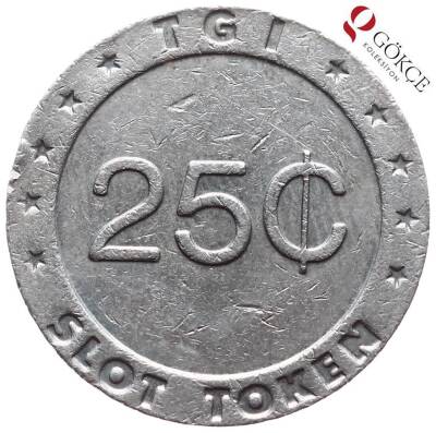 TGI 25c Casino Jeton JTF250 - 2
