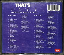 That's Jazz - Simply The Best Of Jazz CD (İkinci El) CD5333 - 2