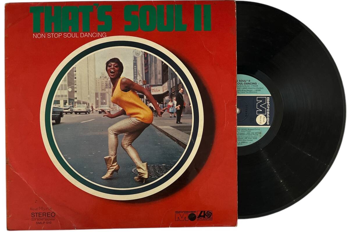 That's Soul 2 - Non Stop Soul Dancing LP Plak (10/8) PLK25528 - 1