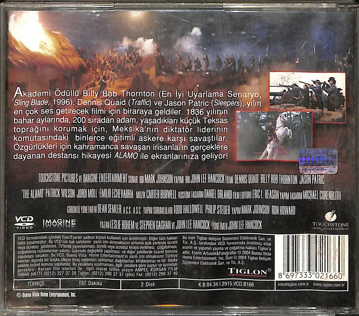 The Alamo VCD Film (İkinci El) VCD27617 - 2