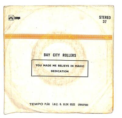 The Bay City Rollers - You Made Me Believe in Magic Plak *PLAK KABI* PLK12043 - 2