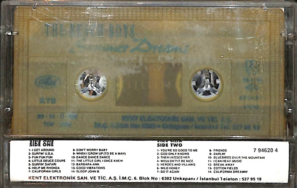 The Beach Boys - Summer Dreams Kaset (İkinci El Kaset) KST29808 - 2