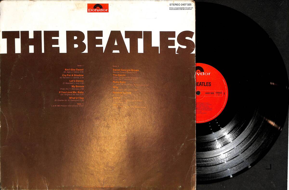 The Beatles – The Early Tapes LP PLAK – Polydor 2437 325 – Almanya Baskı PLK26300 - 2