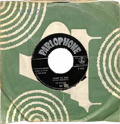 The Beatles – Ticket To Ride (1965 - Hollanda) PLK19372 - 2