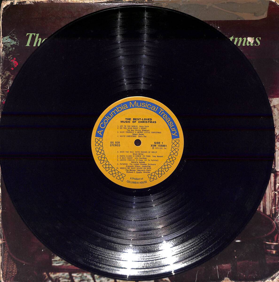 The Best Loved Music of Christmas Vinyl with 3-D LP PLAK (Açıklamayı Okuyunuz) PLK26723 - 2