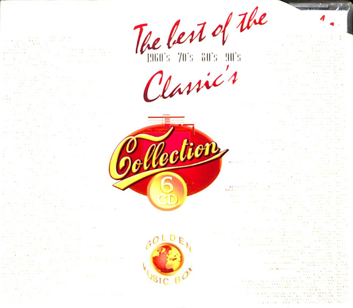 The Best Of 1960'S, 70'S, 80'S, 90'S Classics CD (6CD) (Sıfır) CD5193 - 2