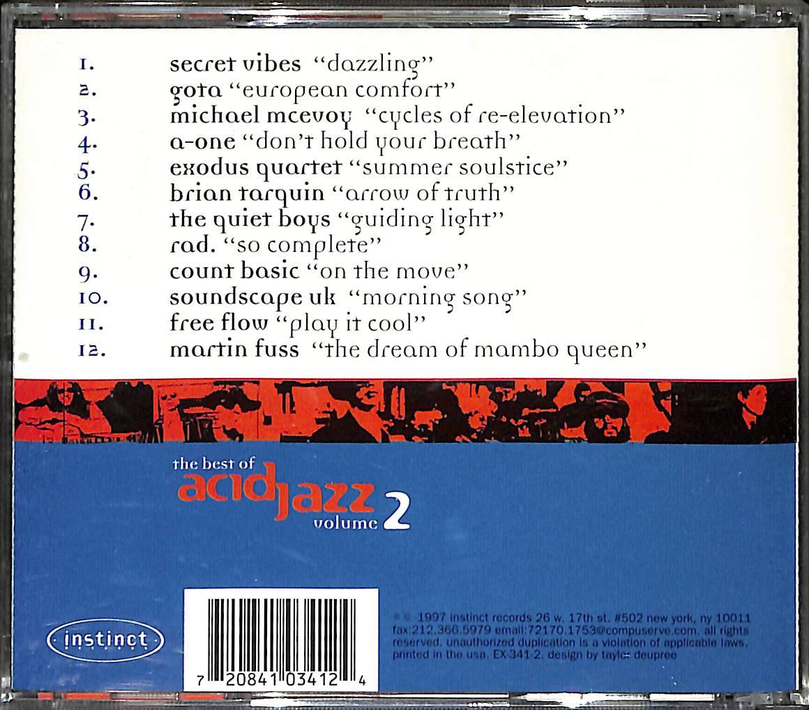 The Best of Acid Jazz, Vol. 2 CD (İkinci El) CD4948 - 2