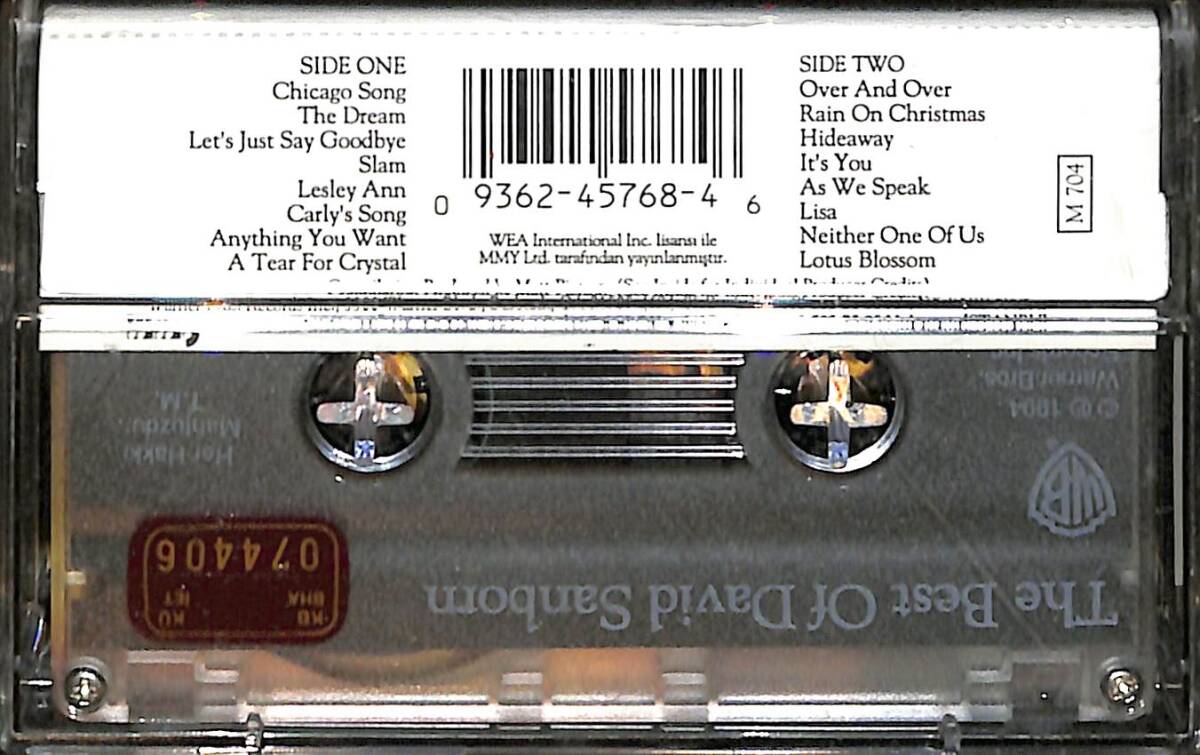 The Best Of David Sanborn Kaset (İkinci El) KST27599 - 2