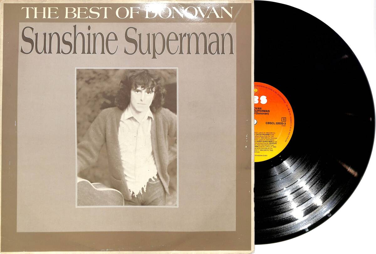 The Best Of Donovan - Sunshine Superman (Almanya Baskı) LP PLAK (10/8.5) PLK25934 - 1